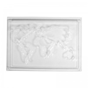 Форма для моделирования - плитка "World map", 36098000, Rayher, 20х30 см